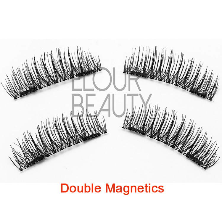 Best magnetic 3d lashes customize package China EJ92